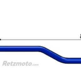 Guidon 25.4mm Roadster acier LSL noir