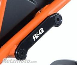Caches orifice repose pieds arri�re R&G RACING KTM RC125/200/390