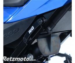 Kit suppression repose-pieds arri�re R&G RACING noir Suzuki GSX-R1000