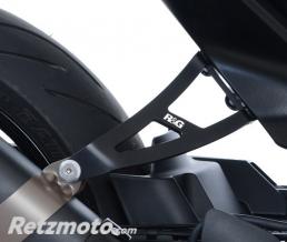 Patte fixation de silencieux R&G RACING noir Husqvarna Vitpilen 701