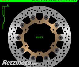 Disque de frein NG 294 rond semi-flottant