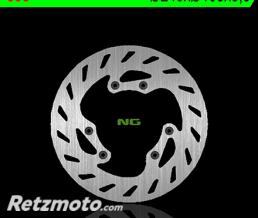 Disque de frein avant gauche NG 398 rond fixe HM CRE Derapage 50