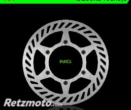 Disque de frein avant gauche NG 731 rond fixe Gas Gas
