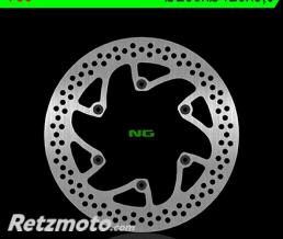 Disque de frein avant gauche NG 755 rond fixe