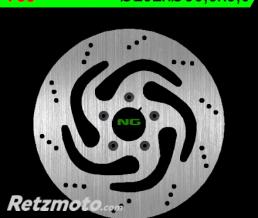Disque de frein NG avant gauche fixe Harley Davidson 883 SPORTSTER