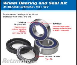 Kit roulements de roue arri�re ALL BALLS Buell