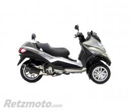 Silencieux LEOVINCE SBK NERO PIAGGIO 500 MP3 2011>, 400 MP3 07-12/GILERA 500 FUOCO 2007> (COUPELLE CARBONE)