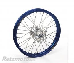 Roue avant compl�te HAAN WHEELS 14x1,60 jante bleu/moyeu argent Yamaha YZ65
