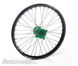 Roue avant compl�te HAAN WHEELS 16,5x3,50 jante noir/moyeu vert Kawasaki KX450