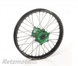Roue arri�re compl�te HAAN WHEELS 17x4,50 jante noir/moyeu vert Kawasaki KXF250/450