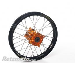 Roue arri�re compl�te HAAN WHEELS 19X2.15 jante noir/moyeu orange KTM