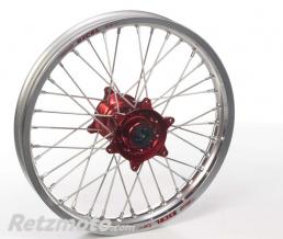 ROUE AVANT HAAN WHEELS 21X1,60X36T JANTE ALU / MOYEU ROUGE