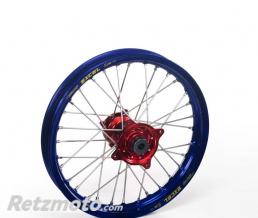 ROUE AVANT HAAN WHEELS 21X1.60 JANTE BLEUE / MOYEU ROUGE