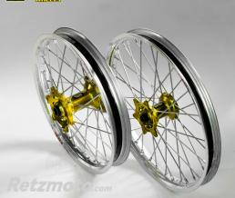 ROUE AVANT HAAN WHEELS 19X1,40X32T JANTE ALU / MOYEU OR KTM SX85 Grandes roues
