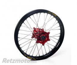 Roue arri�re compl�te HAAN WHEELS 19X1.85 jante noir/moyeu rouge Honda CRF250R