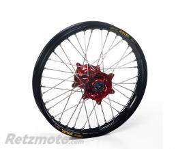 Roue arri�re compl�te HAAN WHEELS 16X1.85 jante noir/moyeu rouge Honda CRF150R