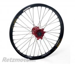 Roue avant compl�te HAAN WHEELS 19X1.40 jante noir/moyeu rouge Honda CRF150R