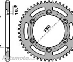 Couronne acier PBR 48 dents cha�ne 520 Honda XR250R 84-95