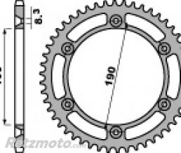Couronne acier PBR 52 dents chaine 520 KTM MX500