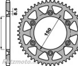 Couronne acier PBR 48 dents cha�ne 520 YAMAHA YAMAHA YZ/YZF/WR/WRF