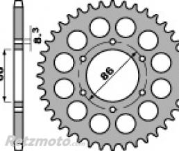 Couronne acier PBR 46 dents cha�ne 428 Kawasaki BN125 ELIMINATOR