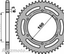 Couronne acier PBR 49 dents cha�ne 520 Aprilia MOTO 6.5