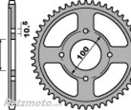 Couronne acier PBR 47 dents cha�ne 428 Suzuki RGV125