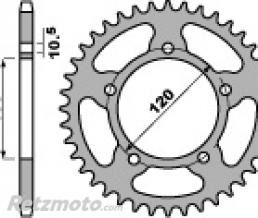 Couronne acier PBR 42 dents cha�ne 525 Aprilia 1000 RSV MILLE