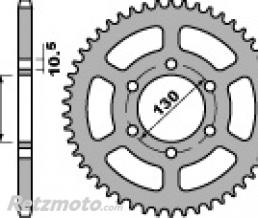 Couronne acier PBR 47 dents cha�ne 530 Kawasaki H2 750