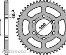 Couronne acier PBR 37 dents cha�ne 520 Suzuki GN400