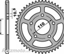 Couronne acier PBR 47 dents cha�ne 525 Suzuki GSF400 BANDIT