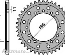 Couronne acier PBR 44 dents cha�ne 525 Honda NT650K HAWK GT