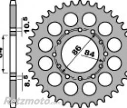 Couronne acier PBR 41 dents cha�ne 530 Suzuki GT380K,L,M