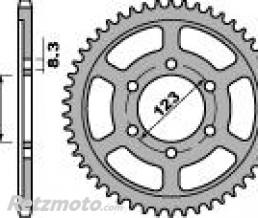 Couronne acier PBR 60 dents cha�ne 428 Aprilia RS4 125
