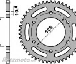 Couronne alu PBR 47 dents chaine 520 Triumph Daytona 675