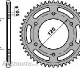 Couronne alu PBR 45 dents chaine 525 Triumph Daytona 675