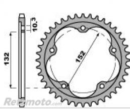 Couronne PBR 42 dents aluminium type 4464 pas 520 MV Agusta F3