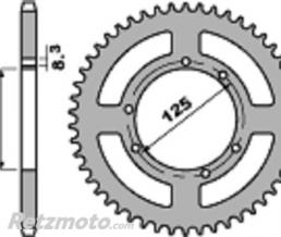 Couronne PBR 58 dents alu ultra-light pas 428 type 4413 Derbi DRD 125