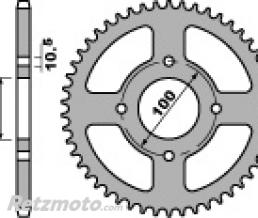 Couronne PBR 43 dents acier standard pas 520 type 4301