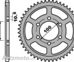 Couronne PBR 44 dents acier standard pas 530 type 825
