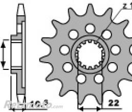 Pignon 16 dents PBR cha�ne 520 MV AGUSTA F3 675