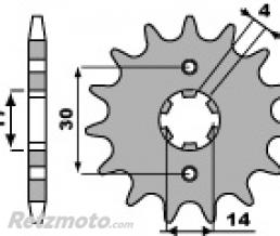 Pignon 13 dents PBR cha�ne 420 Kawasaki KLX110