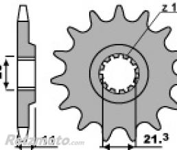 Pignon 15 dents PBR cha�ne 520 HUSQVARNA SM450R