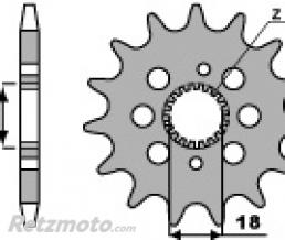 Pignon 15 dents PBR cha�ne 420 HONDA CRF150R