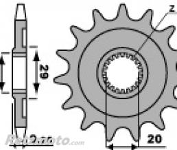 Pignon 13 dents PBR cha�ne 520 Kawasaki KX250F