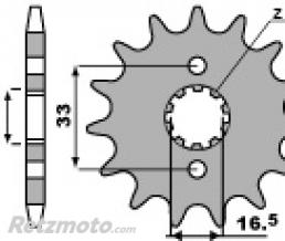 Pignon 13 dents PBR cha�ne 520 KAWASAKI KX250F