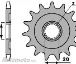 Pignon 13 dents PBR cha�ne 520 Yamaha YZ125