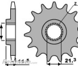 Pignon 13 dents PBR cha�ne 520 Yamaha TT-R250