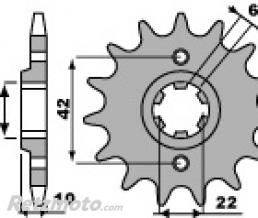 Pignon 15 dents PBR cha�ne 520 Honda NX650J DOMINATOR