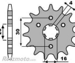 Pignon 13 dents PBR cha�ne 428 Kawasaki KMX125